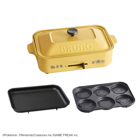 กระทะไฟฟ้าอเนกประสงค์ BRUNO X POKEMON COMPACT HOT PLATE BOE059-PKM LIMITED EDITION_0